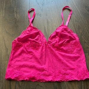 H&M Slip on bra bralette hot pink Size XS Tag removed